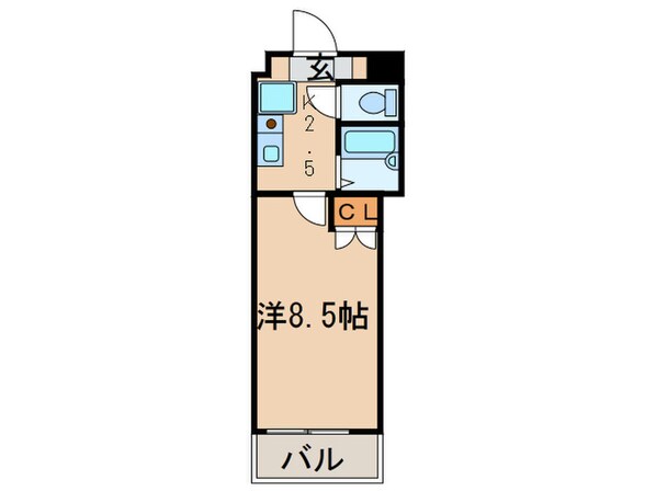 ヴィラコスモス大曽根の物件間取画像